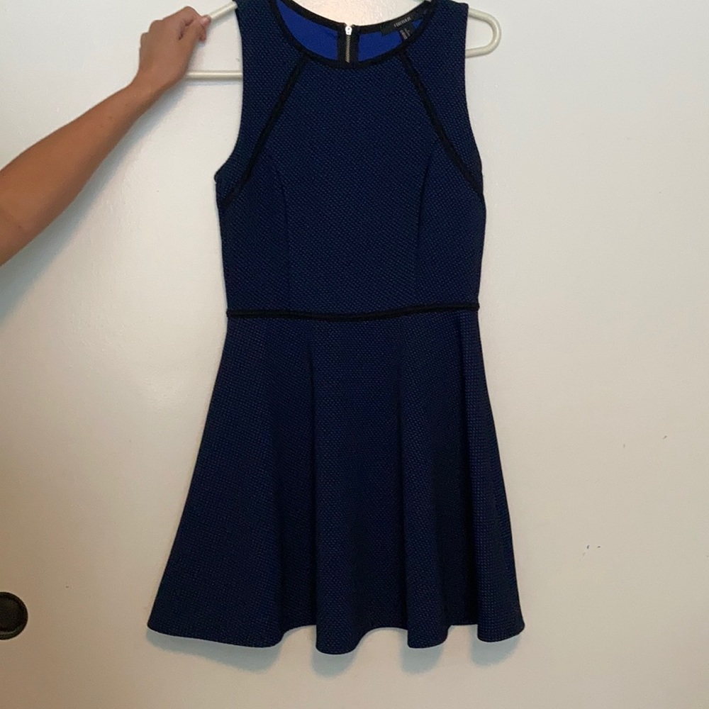 Blue dress